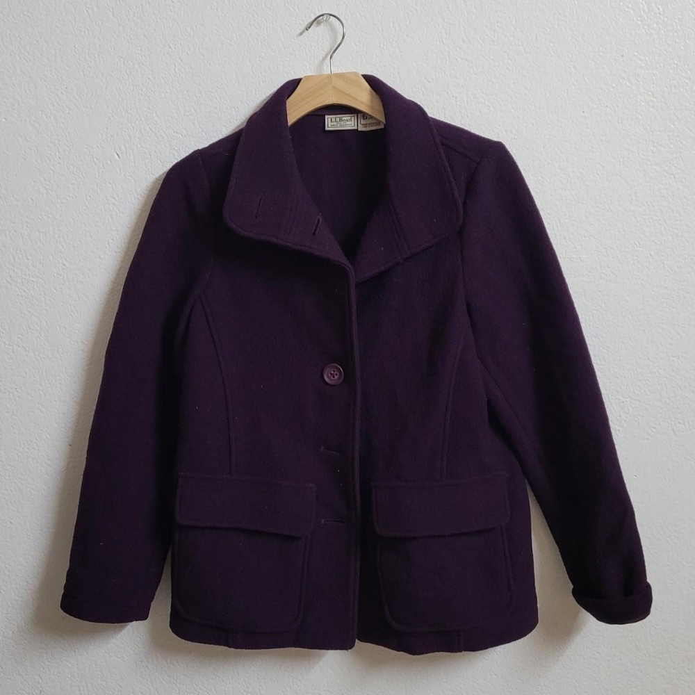 Wool peacoat